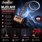 Legendary Thor Hammer Metal Keychain