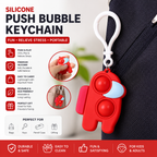 Among Us Pop-It Fidget Keychain.