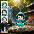 Cute Cartoon Action Figure Keychain
