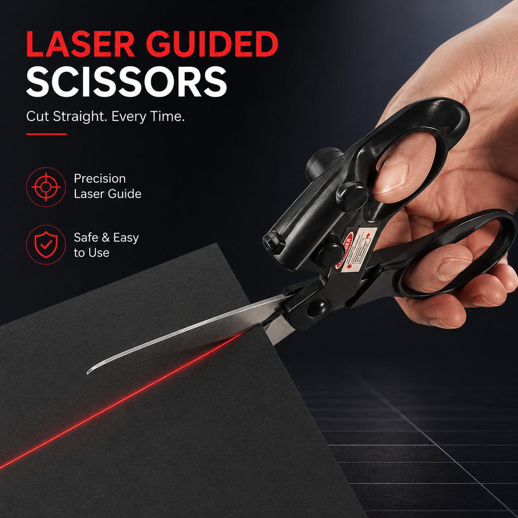Professional Laser Guided Scissors
