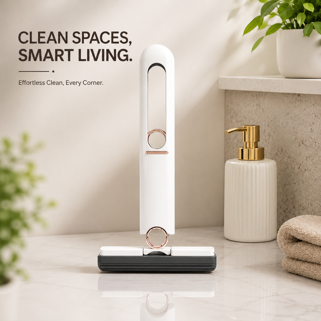 Portable Self-Squeeze Mini Mop