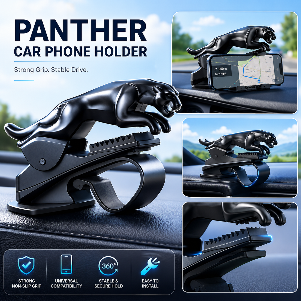 Panther 360° Rotating Car Mobile Holder
