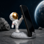 Astronaut Space-Themed Mobile Stand