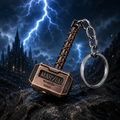 Legendary Thor Hammer Metal Keychain