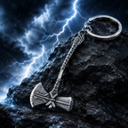 Legendary Thor Axe Metal Keychain