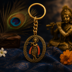 Lord Krishna Traditional Decorative Keychain