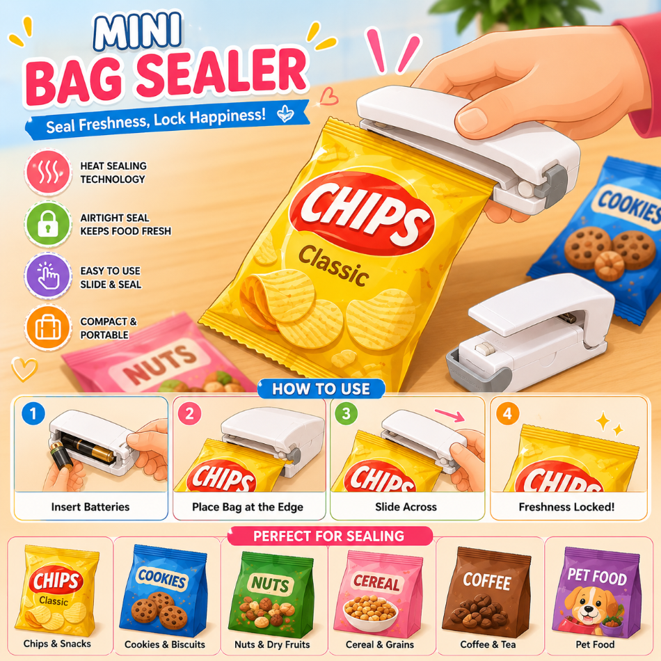 Portable Mini Heat Sealer